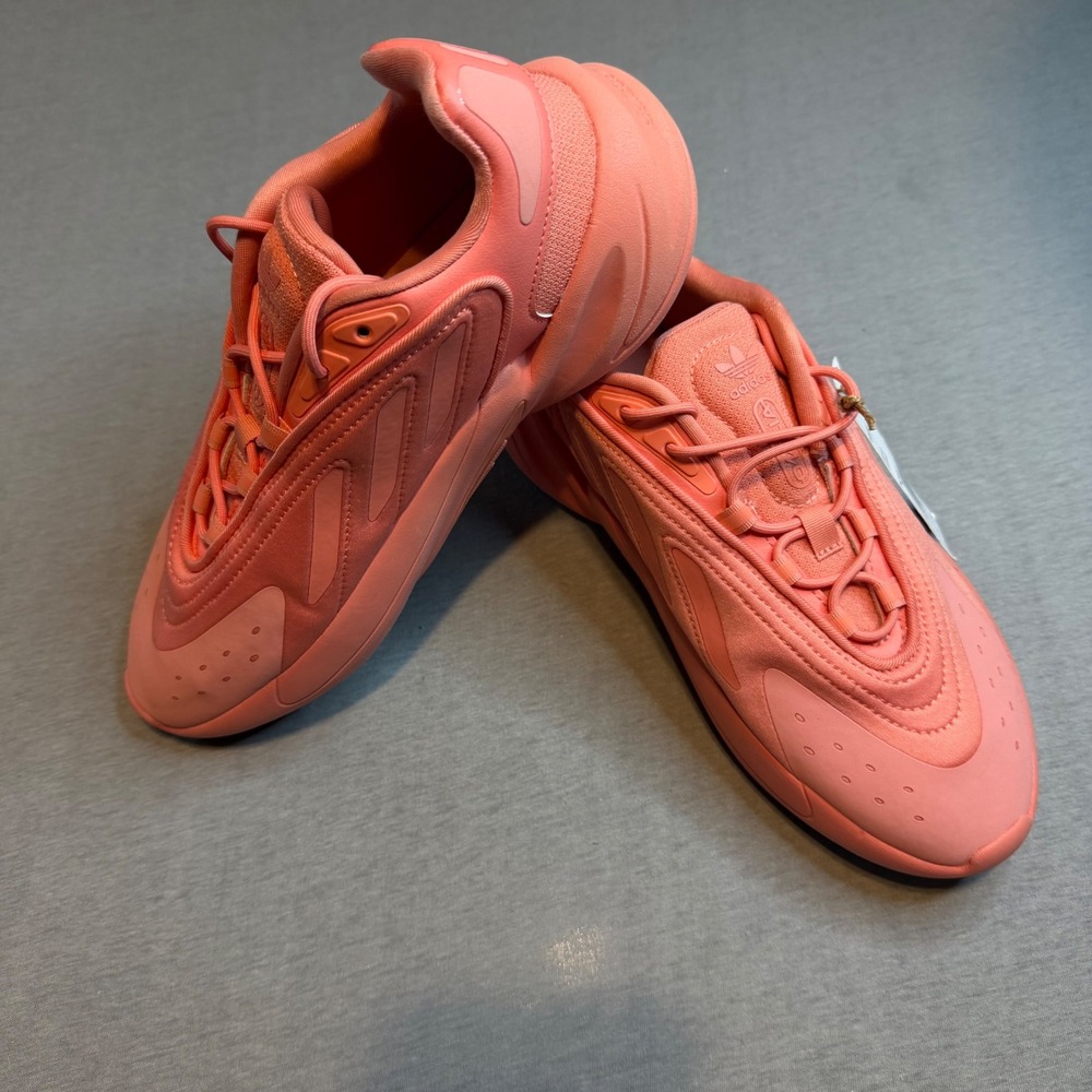 Adidas Originals Ozelia J Coral Pink Sneakers HQ1617 Mens 6.5 NEW